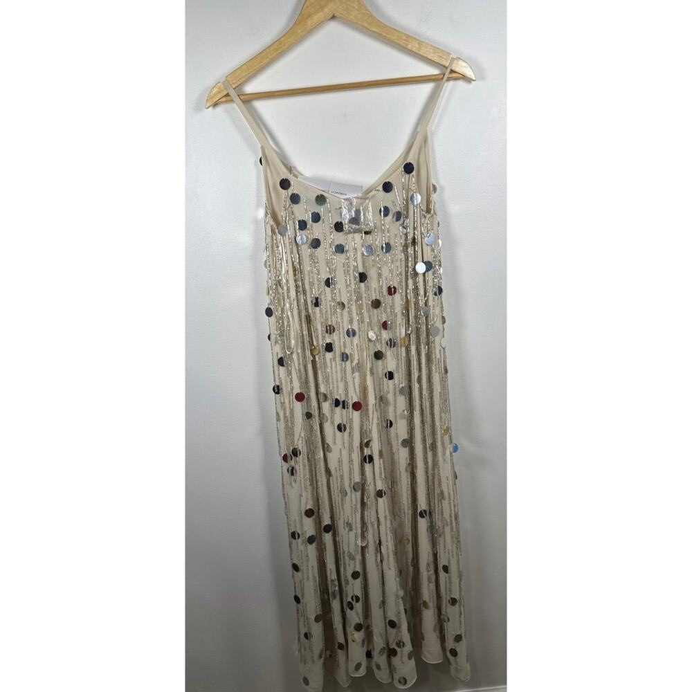 French Connection Baani Fringe Sequin Jumpsuit Party, Rave, New Years- NWT - Picture 7 of 10
